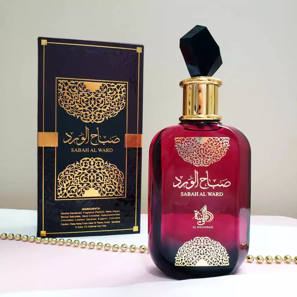 Σετ 3 αρωμάτων | Sabah Al Ward 100 ml, Fakhar 100 ml, Royal Amber 100 ml